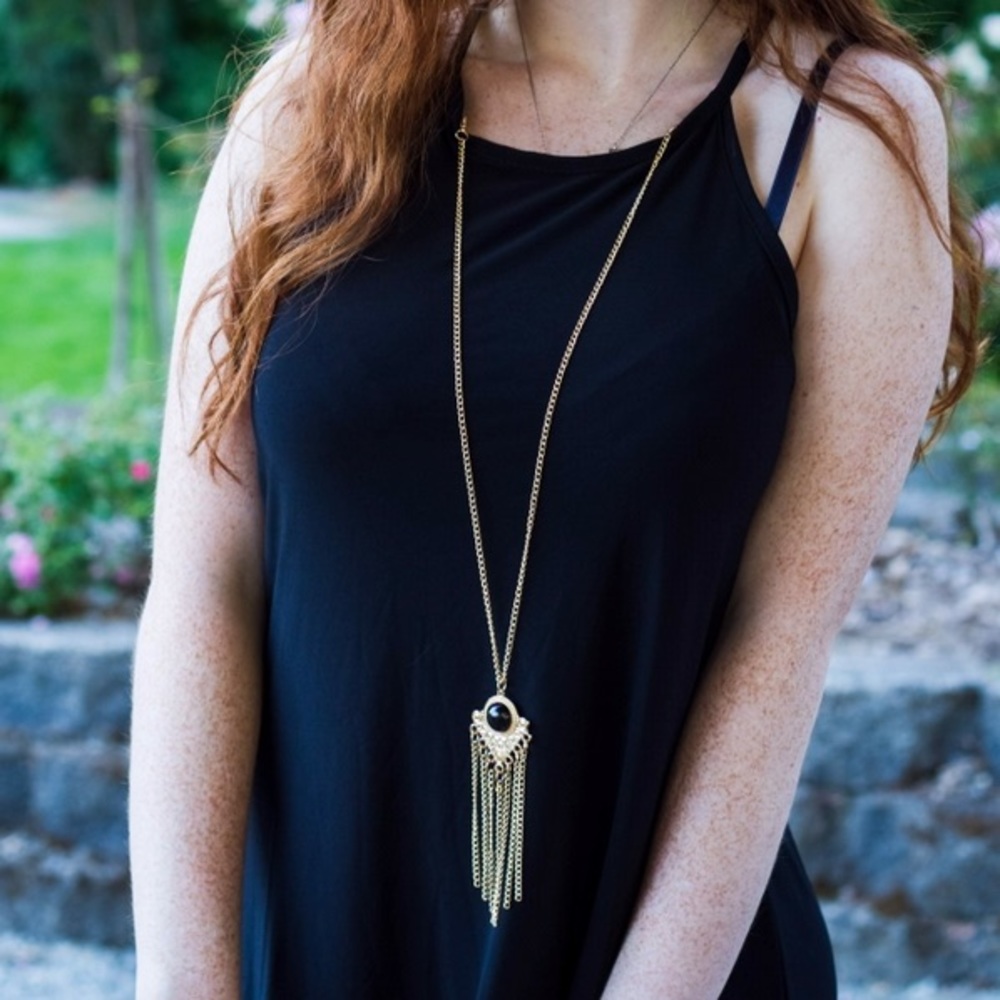 Gold necklace